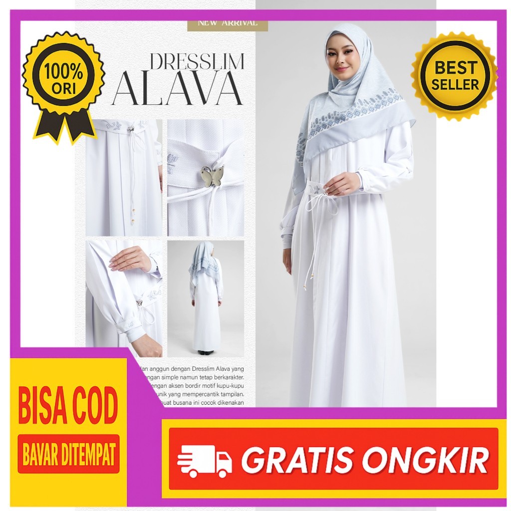 Rabbani ori - Dresslim Alava | Dresslim Rabbani | Gamis Rabbani | Gamis | Gamis Busui Friendly | Dre