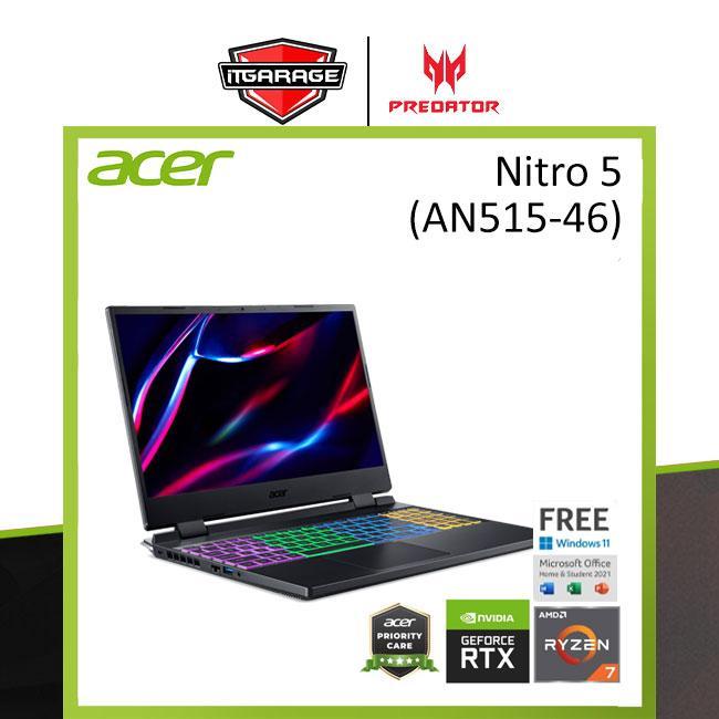 Acer Nitro 5 AN515-46-R8PD|R7-6800H/16G/512G/RTX3060-6G