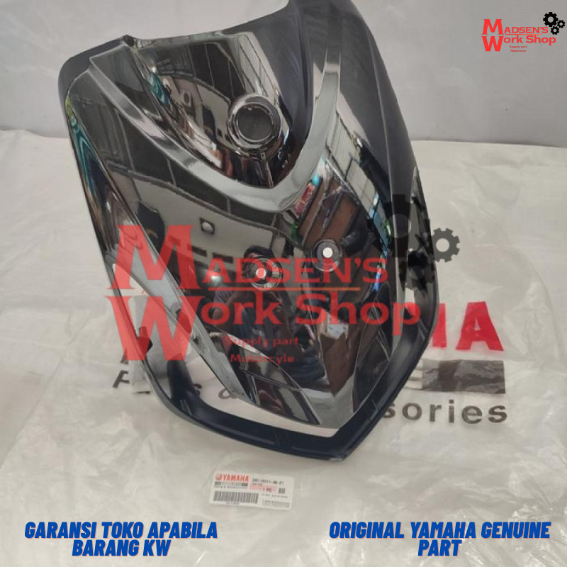 TAMENG DASI DEPAN YAMAHA MIO SMILE WARNA HITAM ORIGINAL 28D-F8311-00-P1