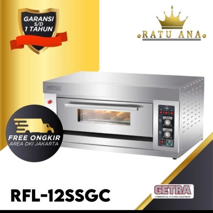 PROMO SPESIAL terbaru Gas Baking Oven GETRA RFL-12SS / RFL12 OVEN 25.25
