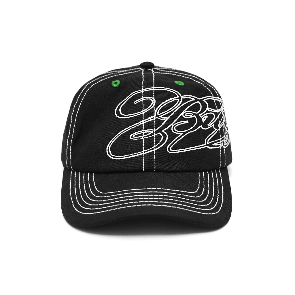 (Clariont) Buron - Linx Polo Cap Black | Topi Polo Bahan Twill Hitam