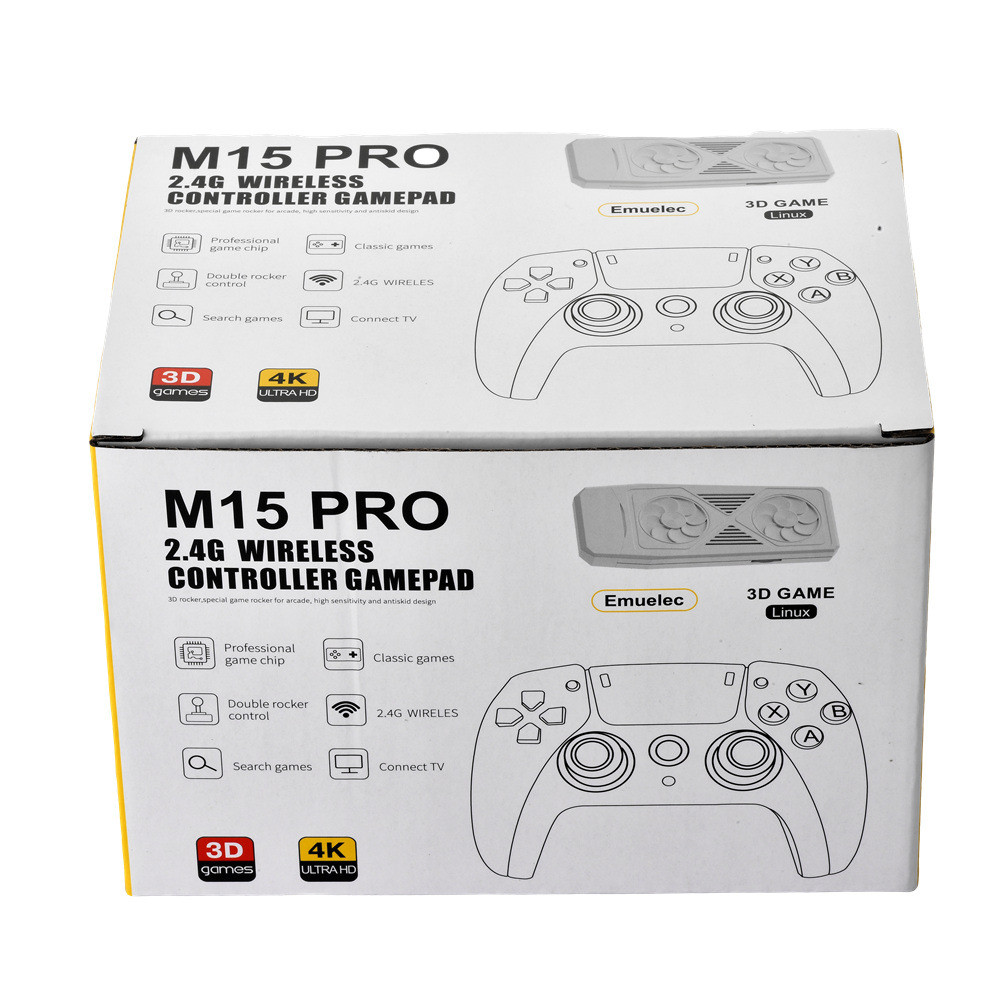 M15 PRO HD for PSP Home P5 TV Wireless Video Game Console Game Box 4K Wireless M8 3D Arcade 20+Simul