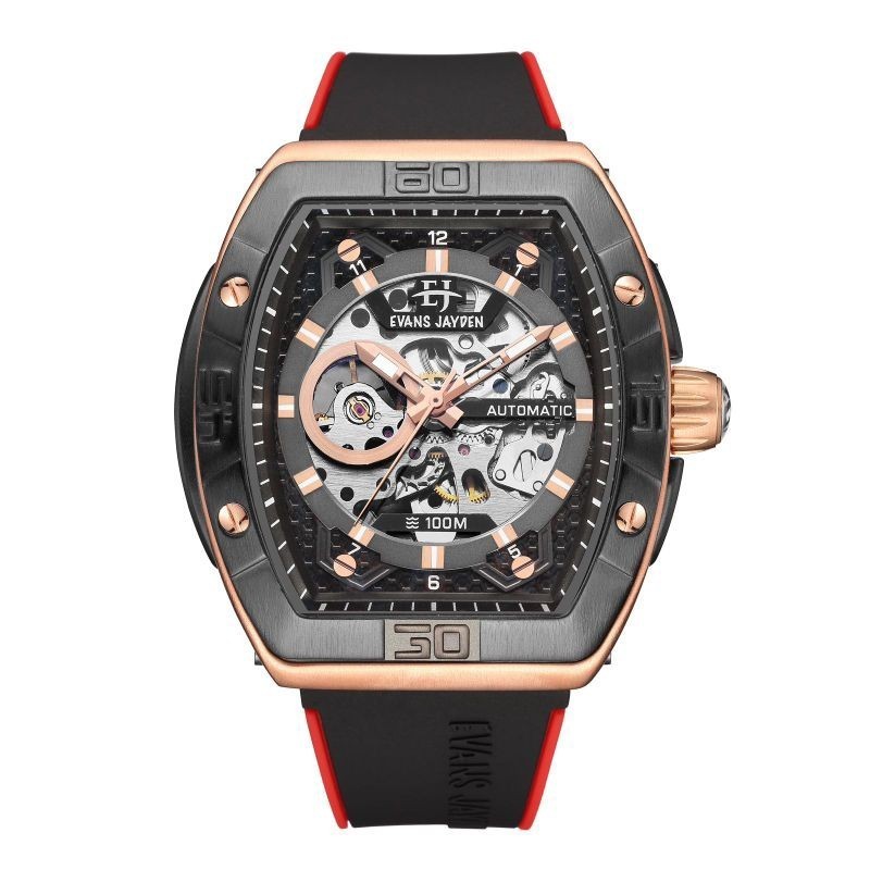 BUY 1 GET 1..JAM TANGAN PRIA EVANS JAYDEN ORIGINAL 9563 OTOMATIS