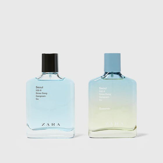 Parfum Best Seller Zara SEOUL + Zara SEOUL SUMMER (No Box)