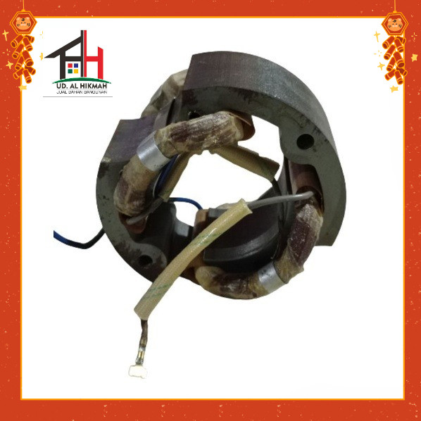 STATOR MESIN BOR MODERN JIZ-13 / STATOR BOR MODERN JIZ13 BODY BESI