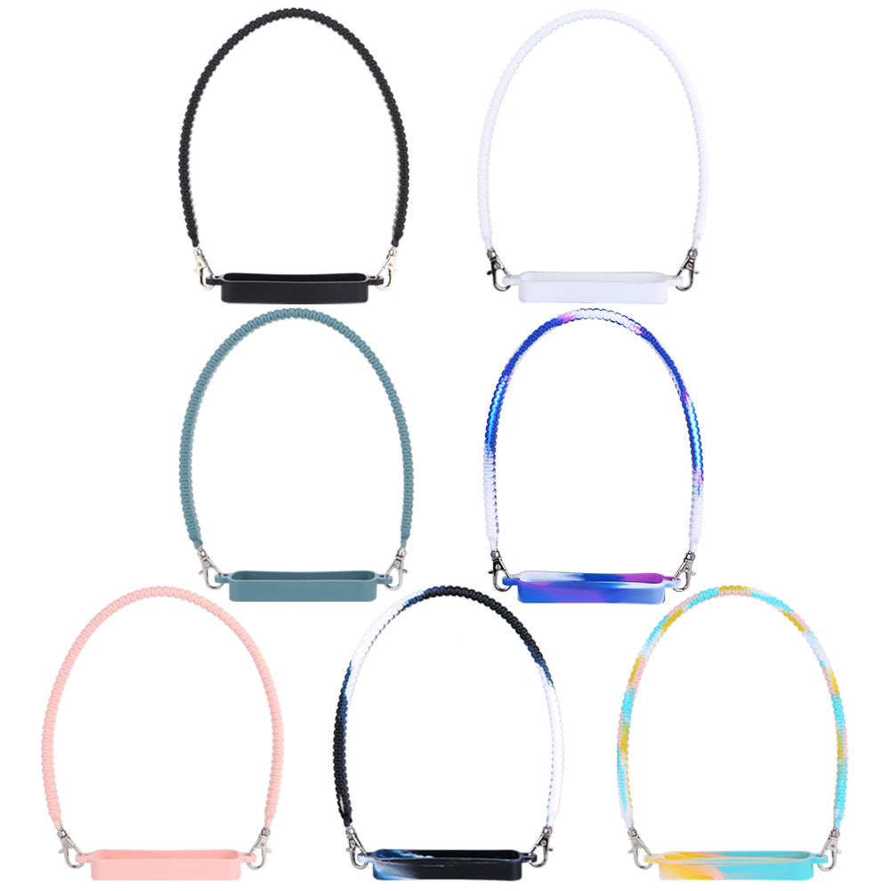 Water Bottle Strap Silicone Portable Bottle Carrying Strap Universal Water Bottle Sling Holder for S