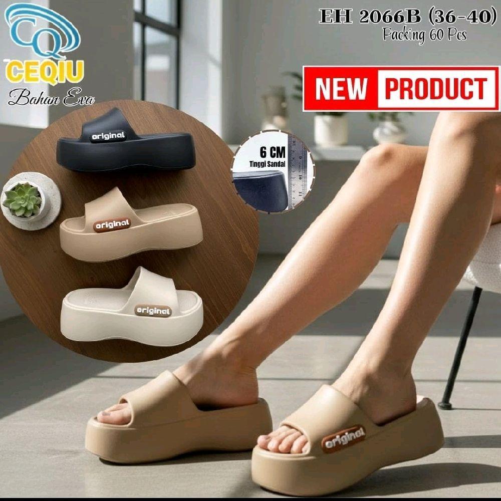 Sandal Selop Wedges Wanita Original#Sandal Selop Wedges Wanita Anti Slip