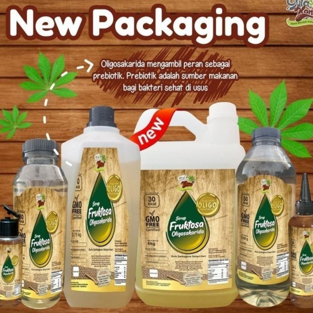 Gula Singkong Cair 600 gr / GulaKong / Gula Sehat