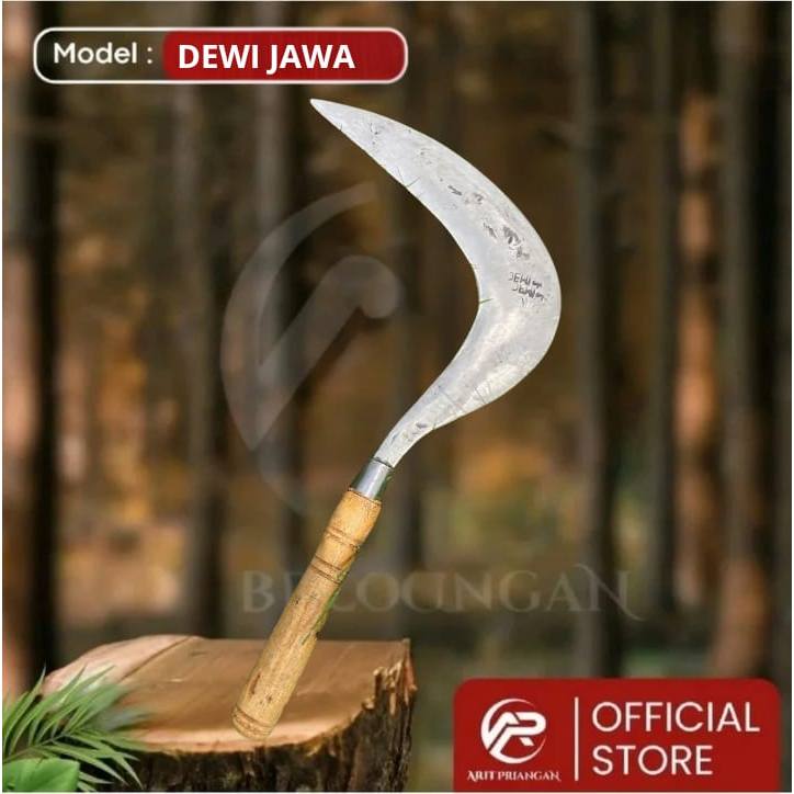 Arit Rumput Model Jawa Cap Dewi Bintang Baja Per Asli-Bergaransi
