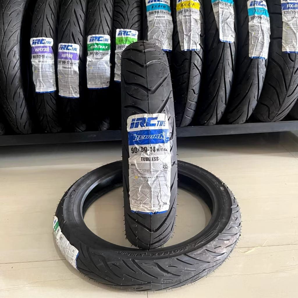 ban depan vario 150 tubeless 90/80 merk IRC REBORN termurah