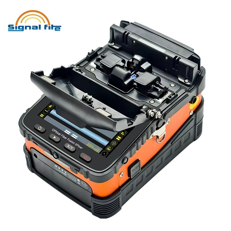 SIGNALFIRE AI-5Pro fusion splicer maine optical fiber welder splicing maine 8 second splicing 6 moto