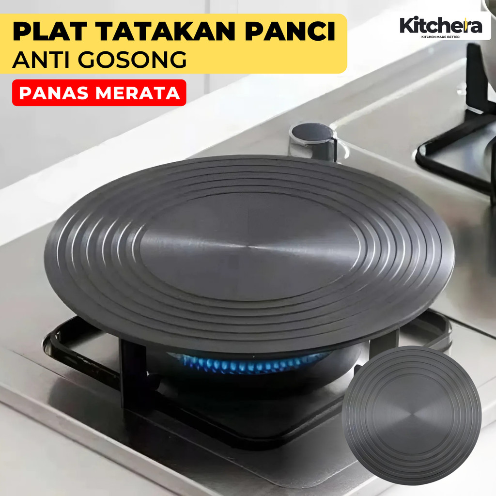 Tatakan Panci Plat Tebal 4mm Alas Kompor Anti Gosong Tatakan Kompor Panas Merata Alas Panci Plat Kom