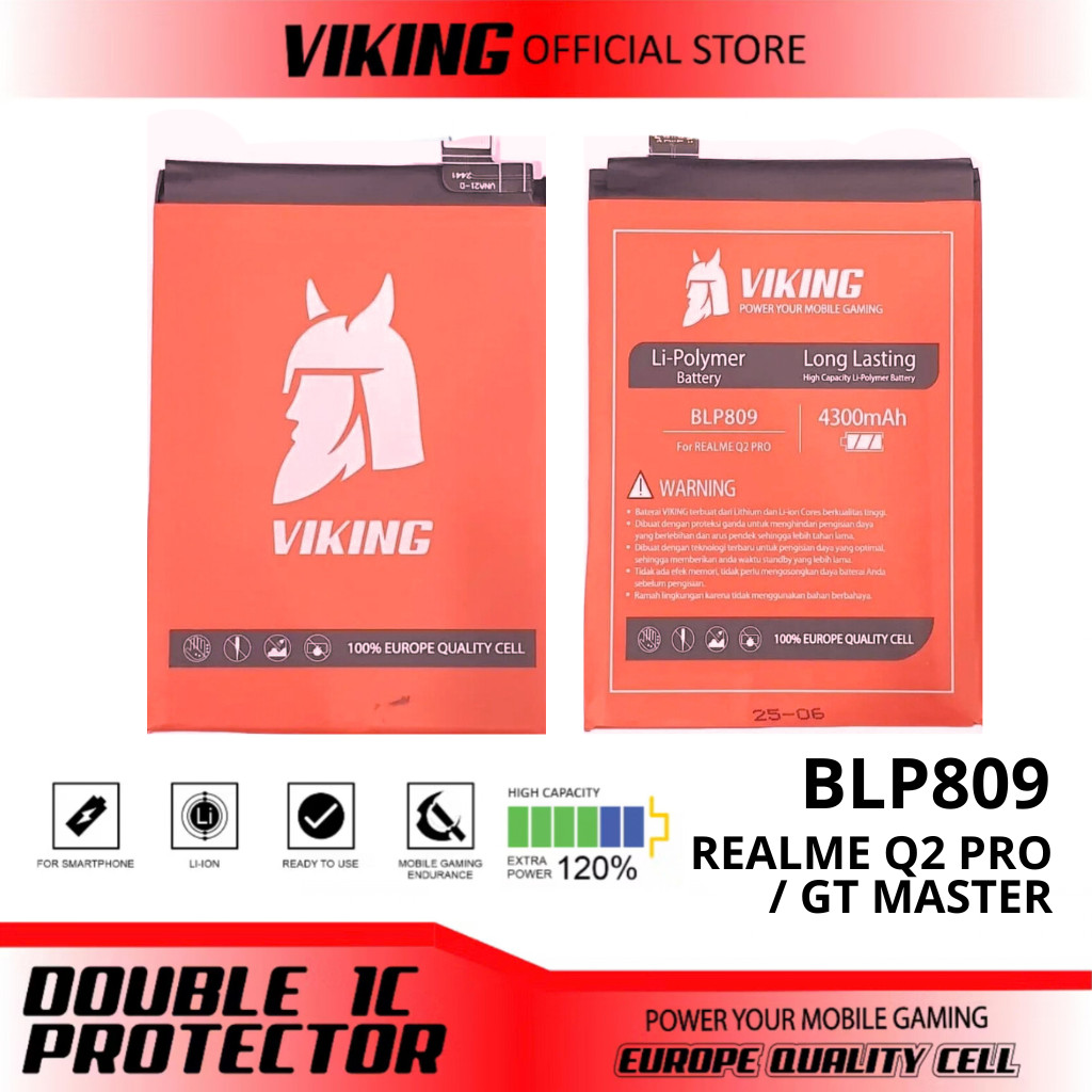 Baterai BLP809 / BLP-809 / Realme Q2 Pro / GT Master / RMX2173 / RMX3363 / RMX3360 / RMX3361 - Batu 