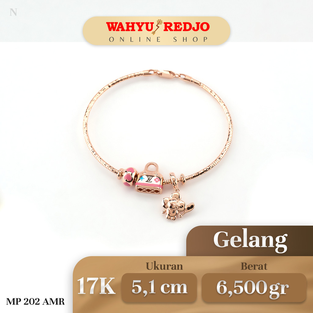 Gelang Emas AMR Kadar 17K Wahyu Redjo GL-17K 30645875-PMR