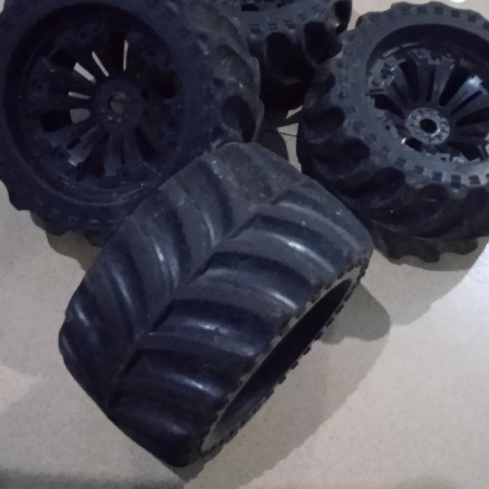 TESSHOP ban jlb monster truck truggy 1/8 hex 17 monster truck truggy