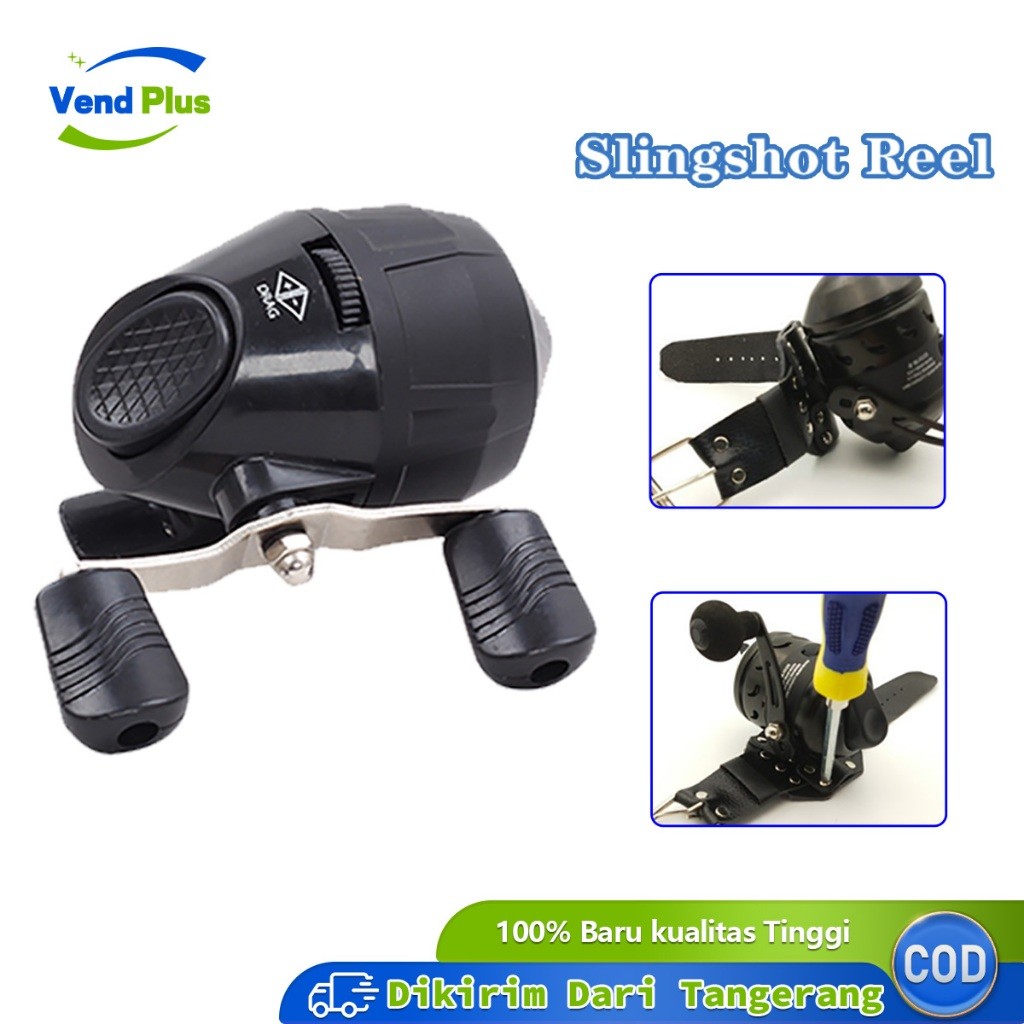 Gulungan Reel Ketapel Ikan Reel Slingshot Ikan Reel Ketapel Pancing Profesional Paser Ketapel Ikan