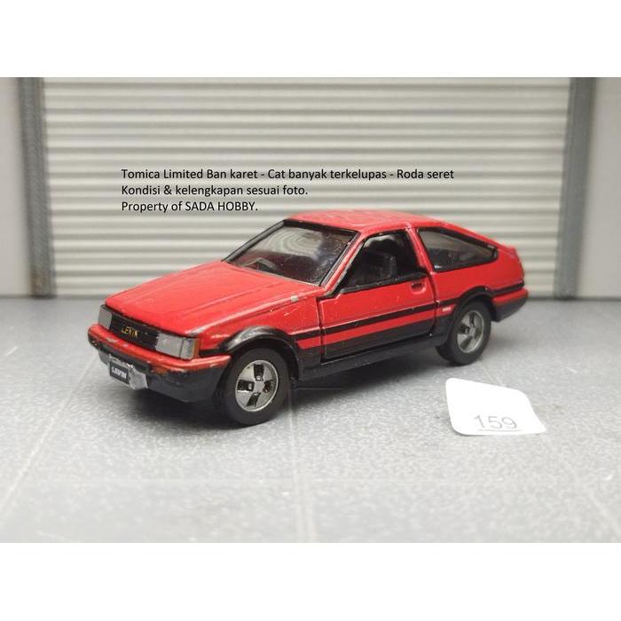 Limited Toyota Corolla Levin AE86 Tomica Diecast Miniatur
