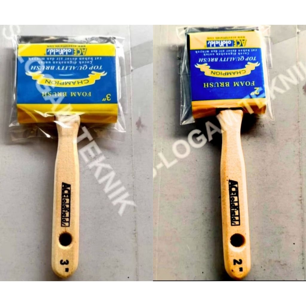 HappymeStore59 - Kuas Cat Busa Spon Foam Brush