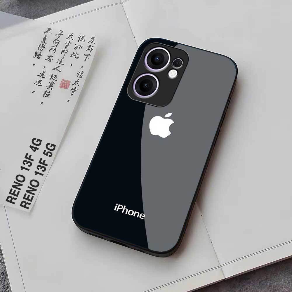 Softcase Kaca OPPO RENO 13F 5G - Casing HP RENO 13F 4G Terbaru [M274] Casing OPPO - Motif Keren Aest