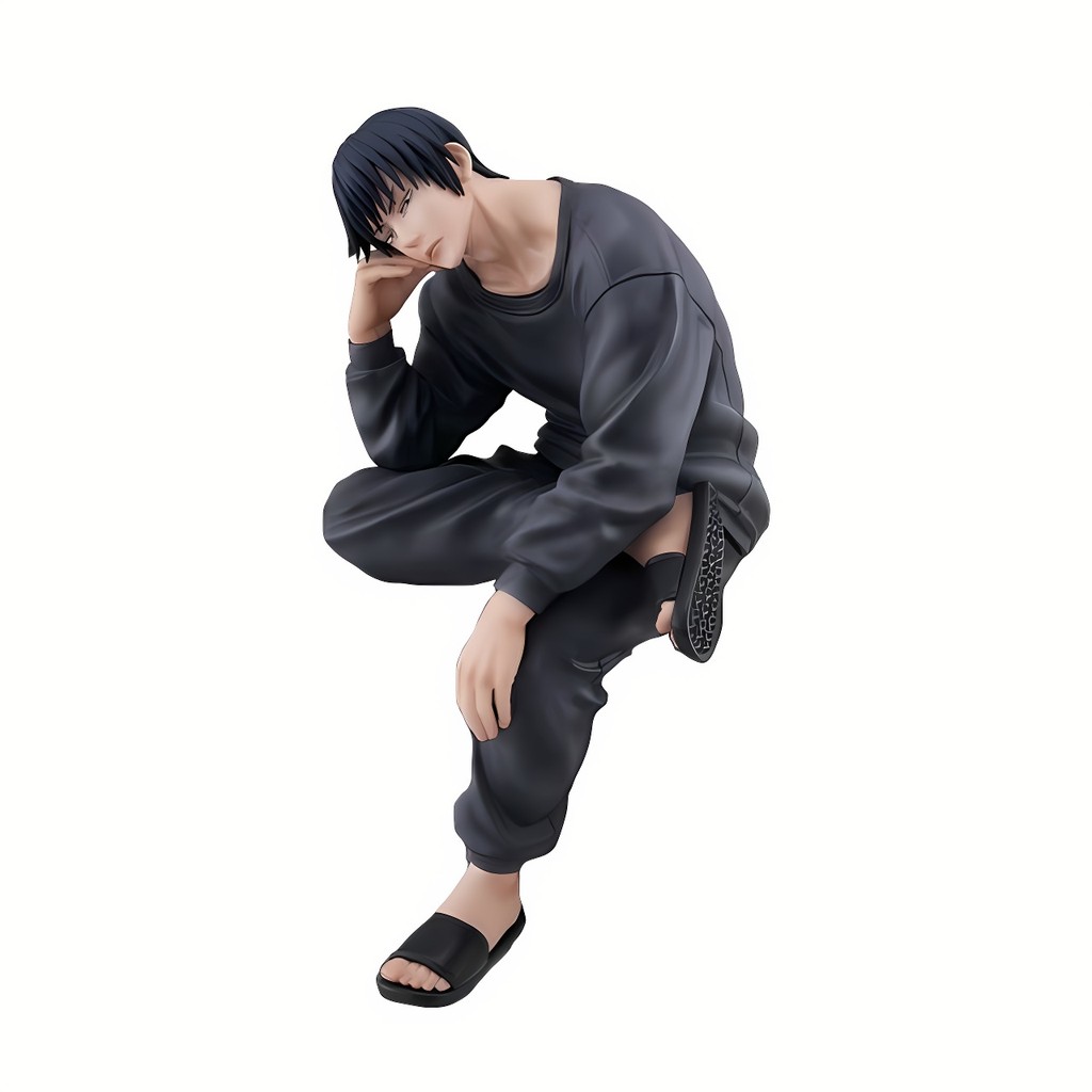 Anime JJK figures Toji Fushiguro Sitting Pose Model Action Figure Toy Gift Peripheral collection hom