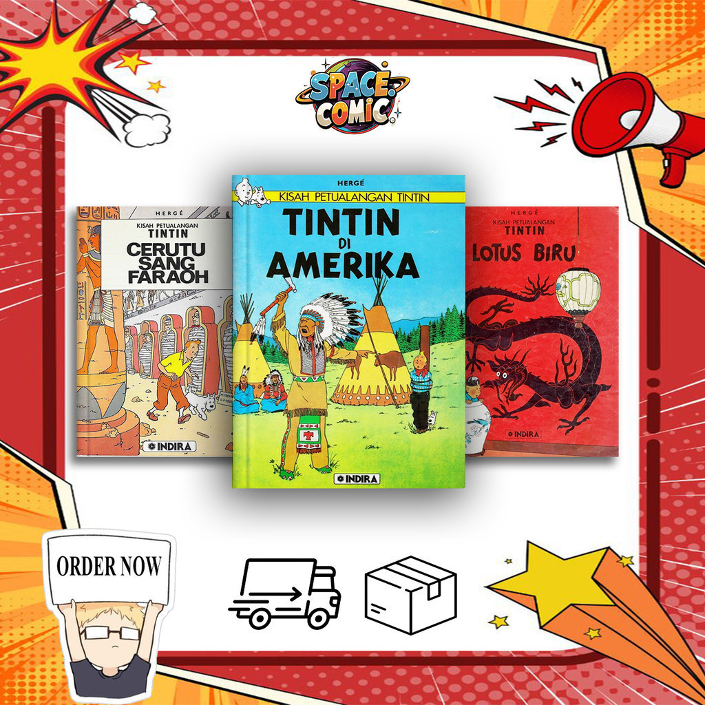 "Buku Kisah Petualangan Tintin" [24 Series} - DailyBook