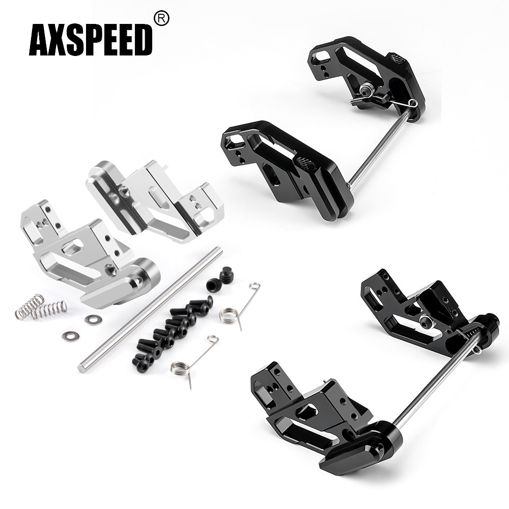 AXSPEED Rear Axle Suspension Bracket Mount for Tamiya 57409 58347 Lun Box 1/12 RC Monster Truck Upgr
