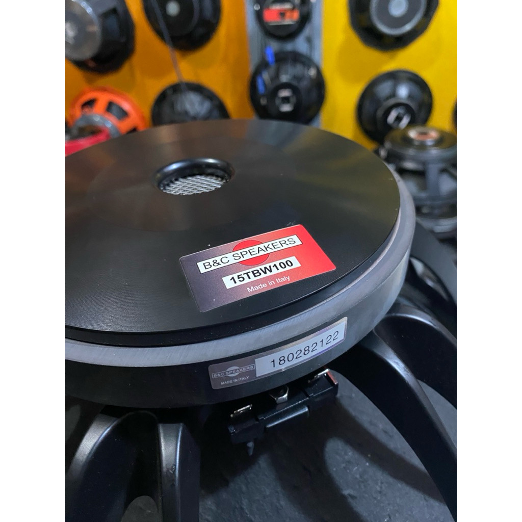 SPEAKER BNC 15TBW100 ITALY || B&C 15TBW100, 15TBX100-8 ORIGINAL A+