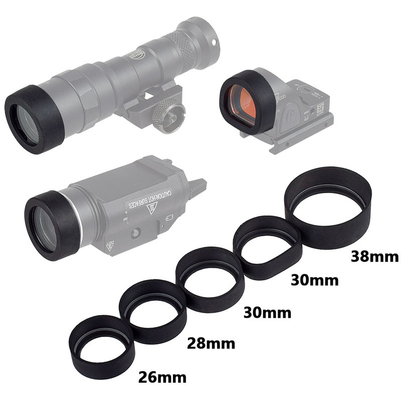 Tactical Protector For M300 M600 X300 X300V MR SR Hunting Light LED Flashlight AD Lens Guard 26MM 28