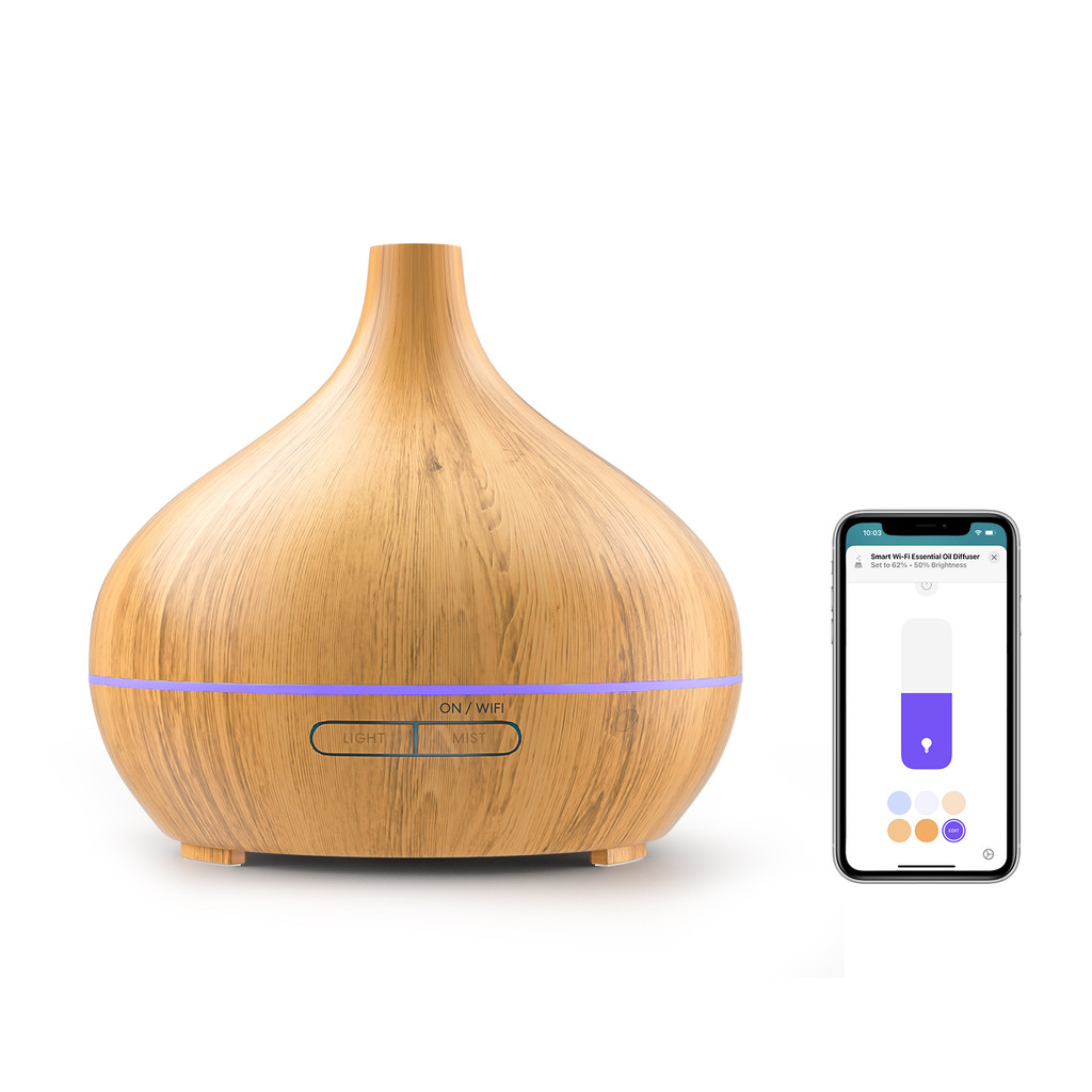 Meross HomeKit Smart Essential Oil ffuser WiFi Air Humifier EUUSUKAU Plug Work with Apple HomeKit Si