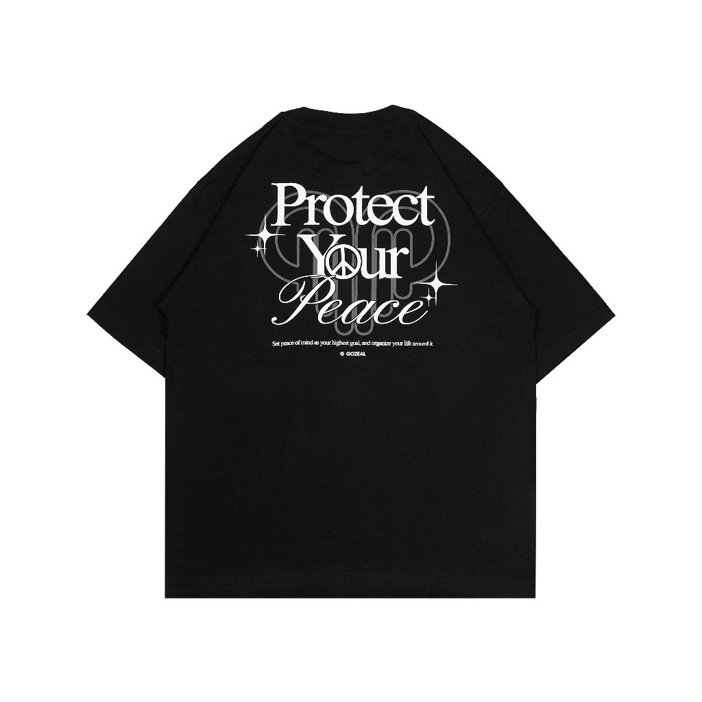 Gozeal | Tees Oversized | Protect Kaos Pria