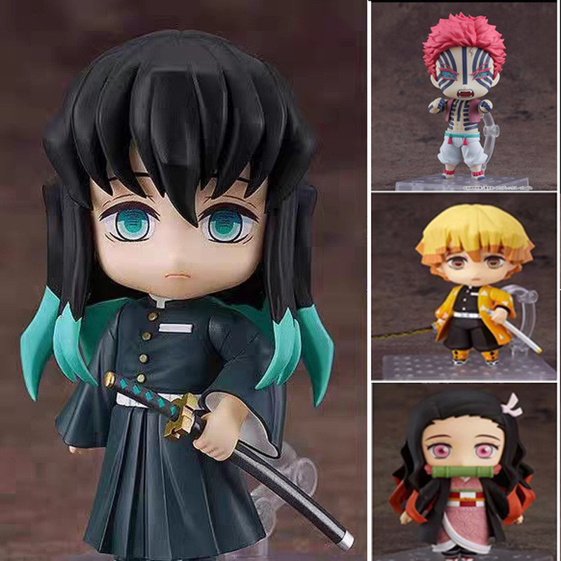 Demon Slayer Kimetsu no Yaiba Nendoroid Muichiro Tokito Q Version 2218# Anime Collectible Action Fig