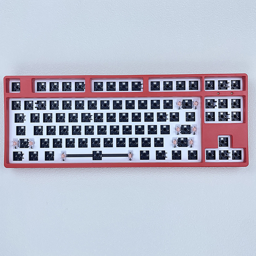 Meanical Keyboard Kit T87 Three Mode RGB Hot Swap Gaming Keyboard 87 Keys Customize PC Gamer Gasket 