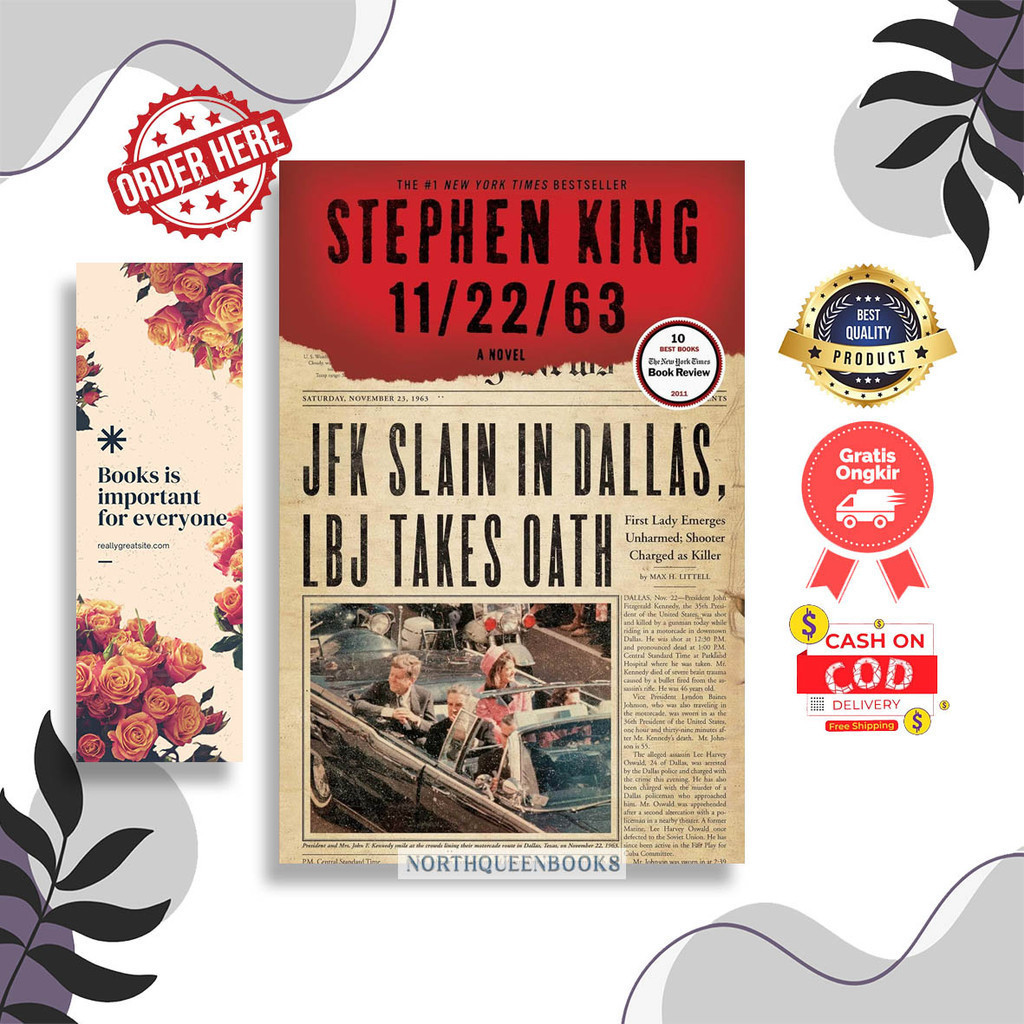 11/22/63: A Novel By Stephen King (English) - Novelune BookStore