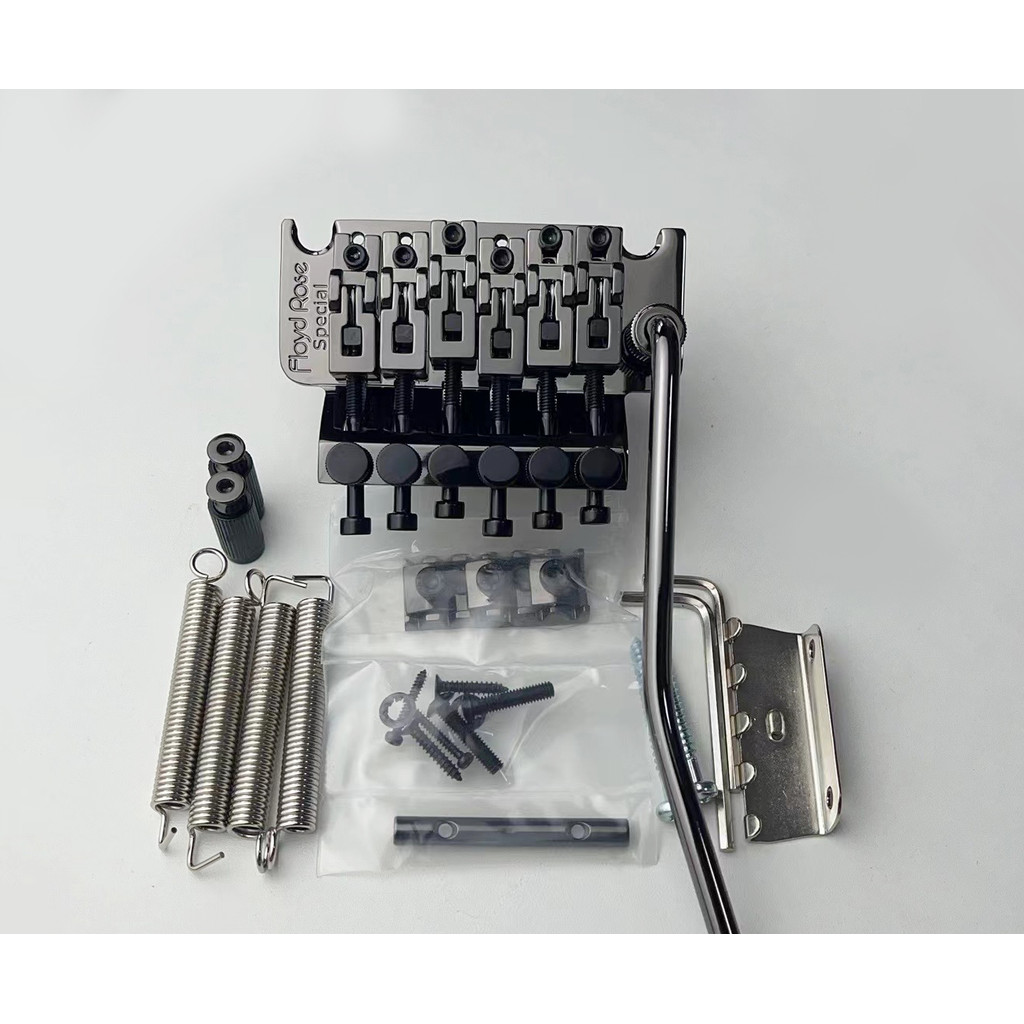 Electric Guitar Bridge Locking Tremolo System Bridge Nut 42mm 43mm Block Length 34mm