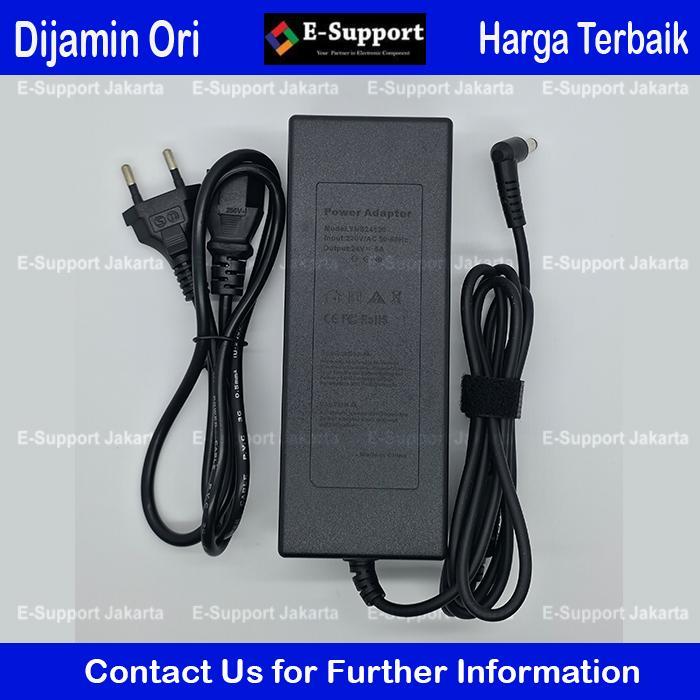 DEFENZA E-Support Adaptor 12V 10A Murni Switching untuk Pompa Air DC & Alat Elektronik Lainnya Input