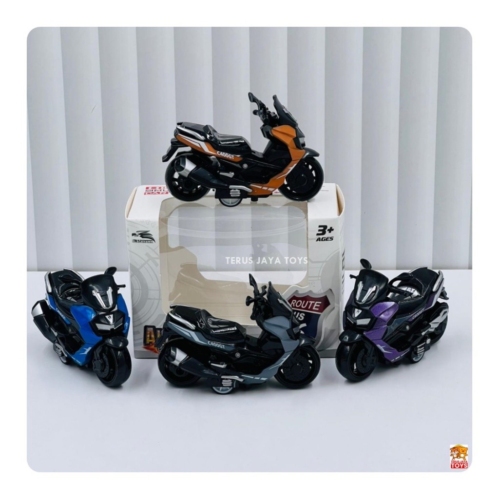 Mainan168 - MAINAN MINIATUR MOTOR NMAX DIECAST METAL