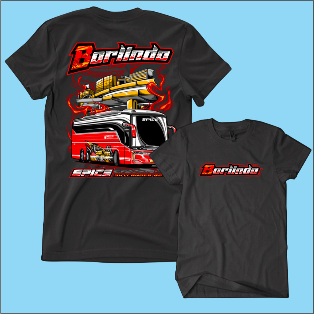 HIRUMA STORE | Kaos Bis Borlindo Skylander R25 Katun Combed