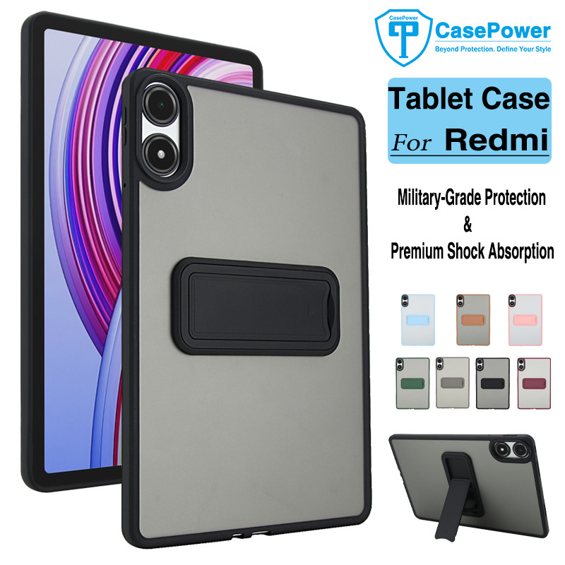 CasePower TPU + PC Redmi Tablet untuk Redmi Pad 2 Pro SE K Pad Case  Anti-Shock & Debu Bukti dengan 
