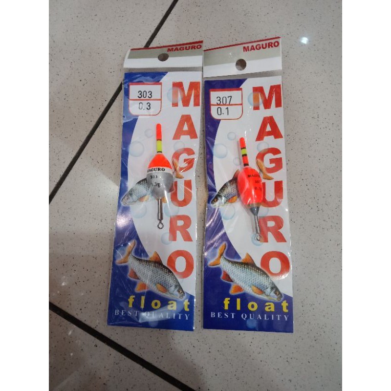 Pelampung Pancing Maguro Type 303 Ukuran 0.3 | 0.5 | 1.5 | 5.5 | 6.5 untuk mancing | IM Pancing
