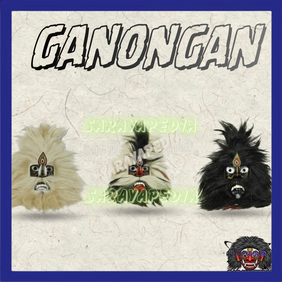 Topeng Ganongan Ponorogo Premium UTP UTP