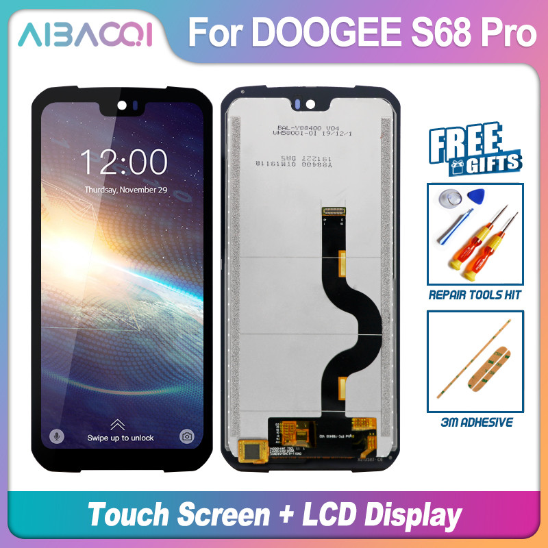 New Tou Screen + DOOGEE S70 LCD splay Assembly Replacement For Doogee S55 S55 Lite S60 S60 Lite S68 