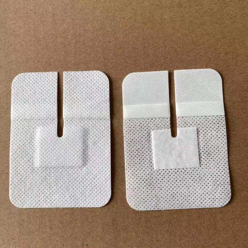 5/10/15PCS U Type Self Adhesive Wound Dressing Spunlace Dressing No Sterile IV Cannula Fixed Dressin
