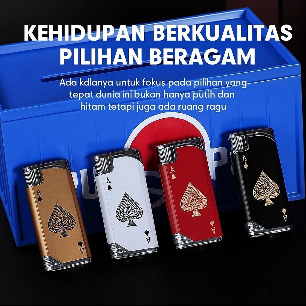 Korek Api Prank Setrum Api Bara Hijau / Korek Setrum