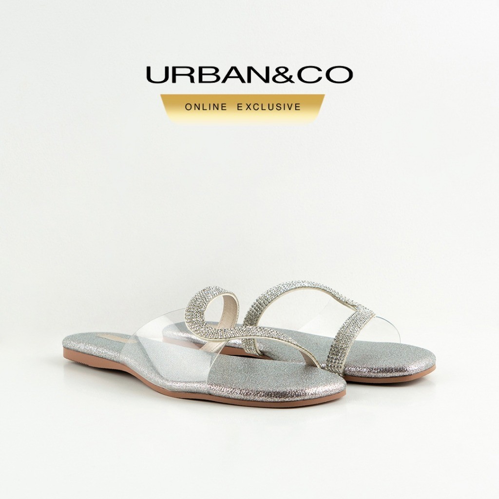 URBAN&CO Essentials Sandal Wanita Sendal Teplek Casual - Edelina