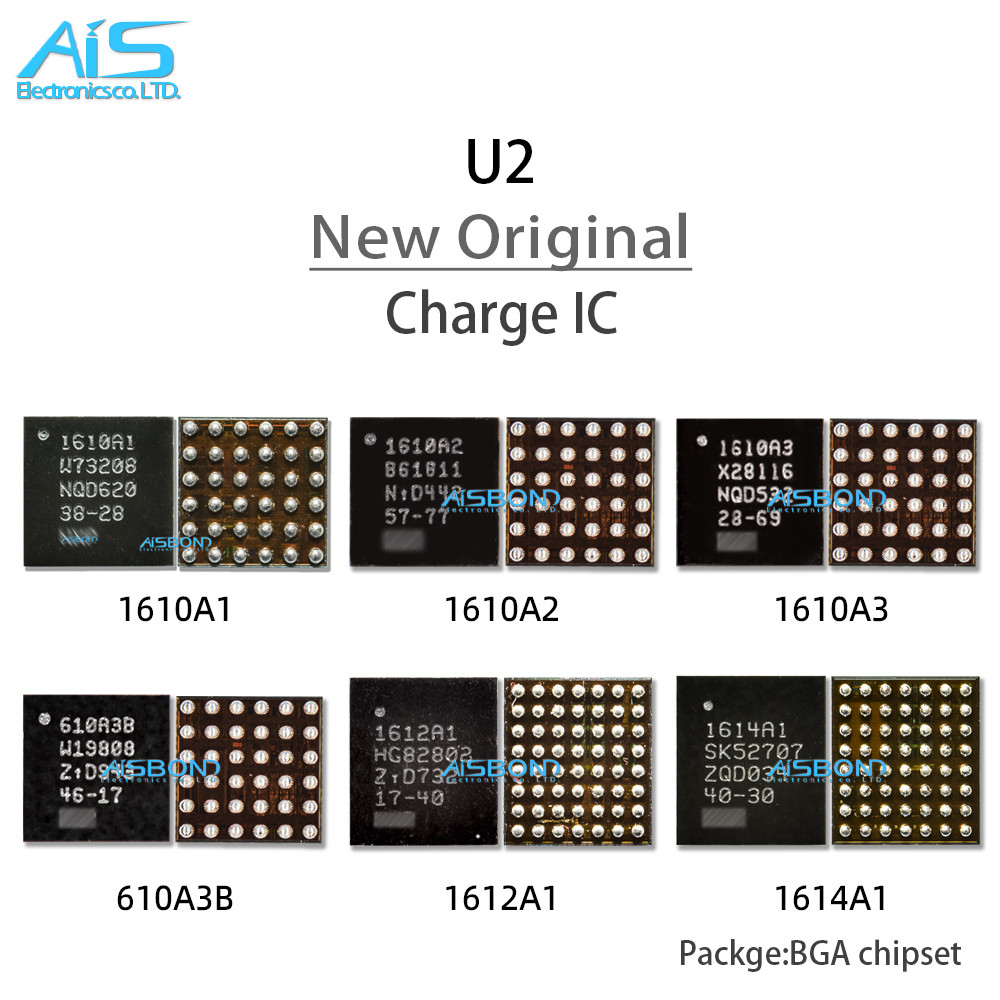 5Pcs/Lot U2 USB Tristar Charging IC For iPad 3 4 5 Mini1 Mini2 Mini4 iPad6 2017 A1822 Pro 9.7 10.5 1