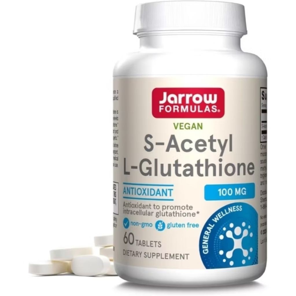 Jarrow Formulas S-Acetyl L-Glutathione Tablets 100mg / Gluta