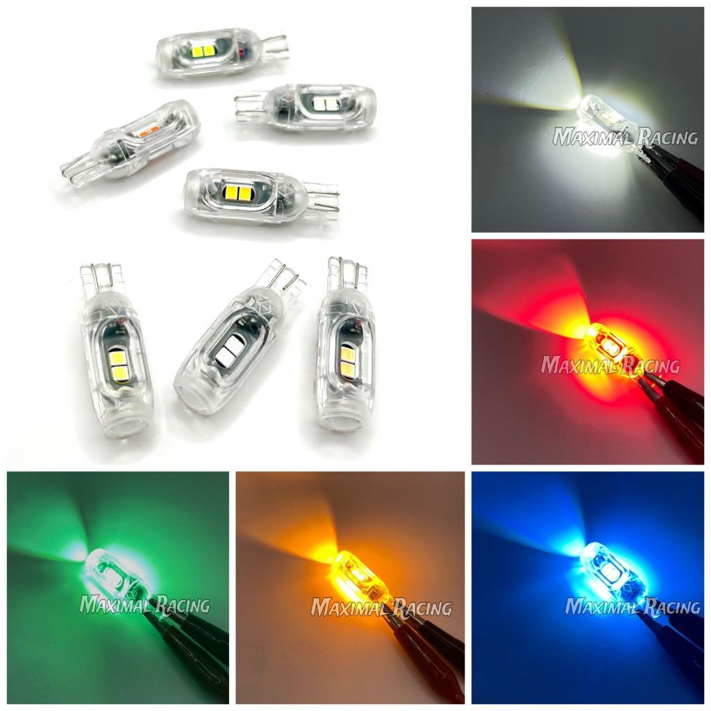 Lampu LED Super Terang Speedometer Sein Senja Sen Mundur Senja Sein T10 5 SMD 3030 Titik Mata Sen Mo