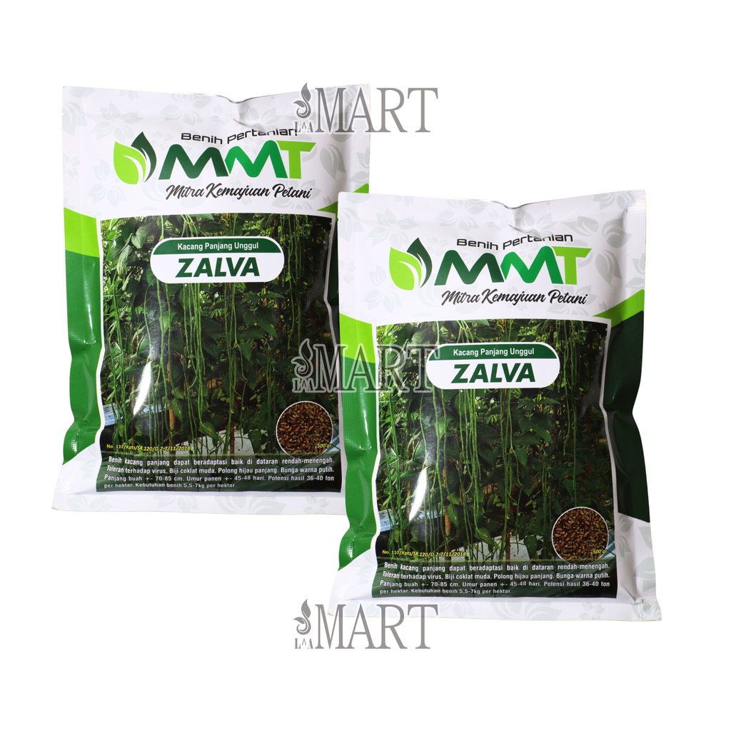 Benih Kacang Panjang Unggul ZALVA Isi 500 gram Benih MMT