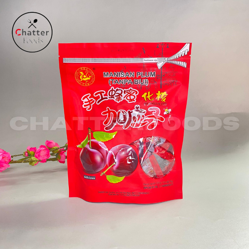 Manisan Buah Plum / Plum Seedless / Manisan Buah Plum Tanpa Biji 200gr