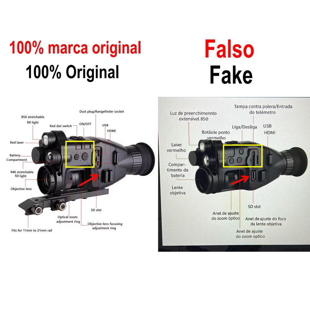 Henbaker 940nm 850nm Night Vision Riflescope CY789 gital Night Vision Monocular Range Finder HD Hunt